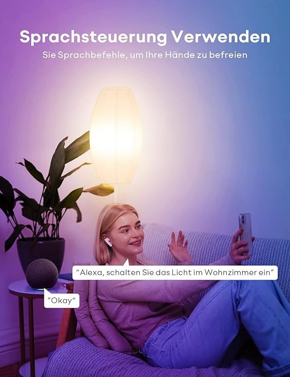 VOCOlinc LB2201 Bombilla Inteligente WiFi GU10