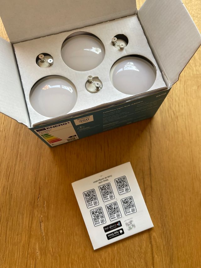 VOCOlinc LB2201 Bombilla Inteligente WiFi GU10