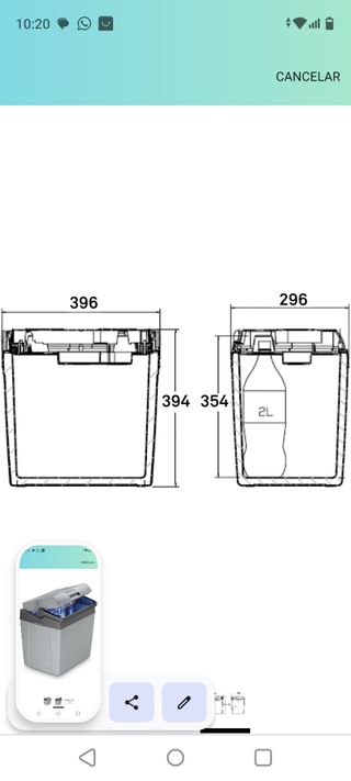 Nevera thermoelectric cooler 