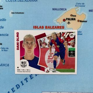 Dani olmo último fichaje 42 cromo liga este 24-25