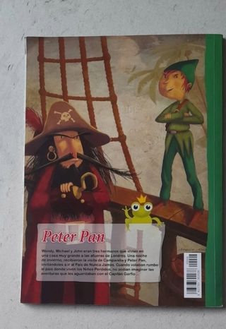  3 Cuentos Pulgarcito;  Peter Pan; Hansel y Gretel