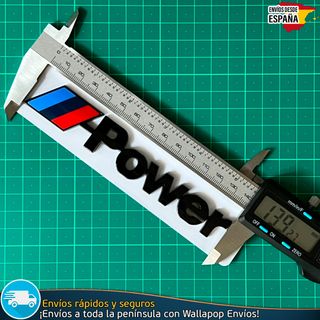 Nuevo Emblema BMW Insignia Logo Adhesivo Power