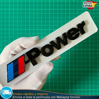 Nuevo Emblema BMW Insignia Logo Adhesivo Power