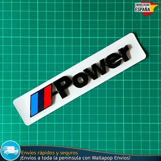 Nuevo Emblema BMW Insignia Logo Adhesivo Power