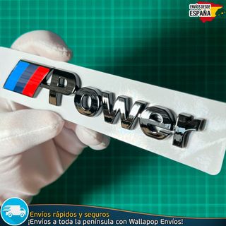 Nuevo Emblema BMW Insignia Logo Adhesivo Power
