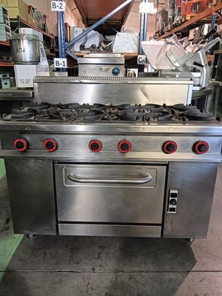 Cocina a gas natural 