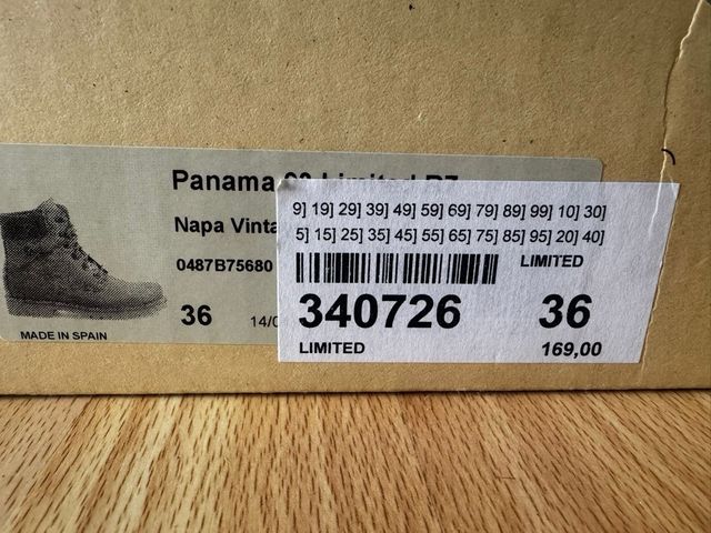 Botas Panama Jack - Talla 36