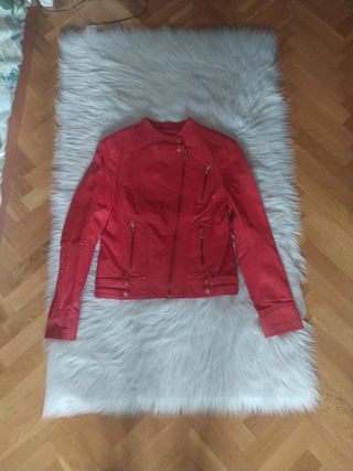 Chaqueta de piel SALSA Roja