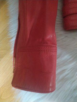Chaqueta de piel SALSA Roja
