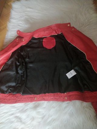 Chaqueta de piel SALSA Roja