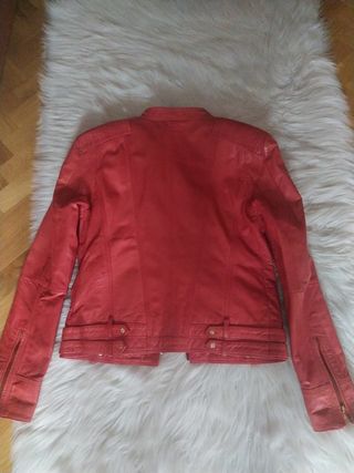 Chaqueta de piel SALSA Roja