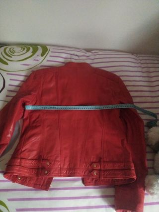 Chaqueta de piel SALSA Roja