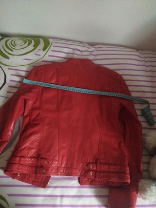 Chaqueta de piel SALSA Roja