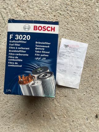 Filtro Bosch F3020 gasolina