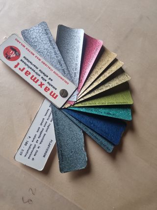 Mazzetta colori vintage Max Mart