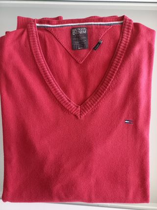 Jersey rojo hombre Tommy Hilfiger 