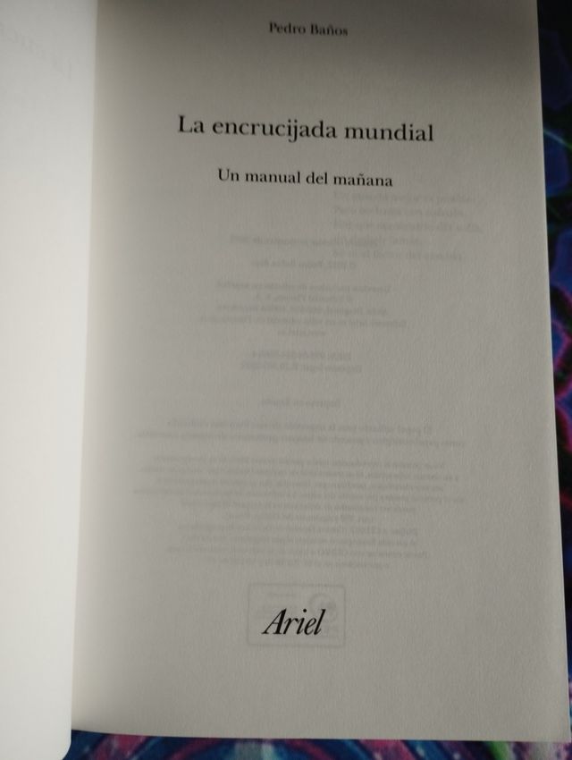 La encrucijada mundial: Un manual del mañana