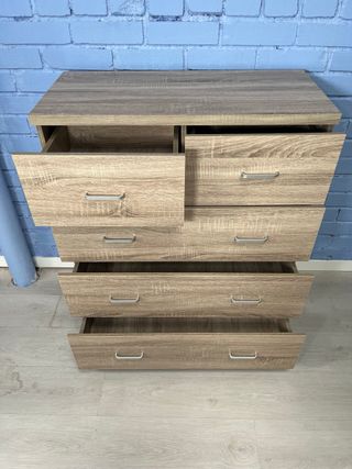 ¡¡NUEVA!! COMODA 5 CAJONES CAMBRIA *MODELO WAR*