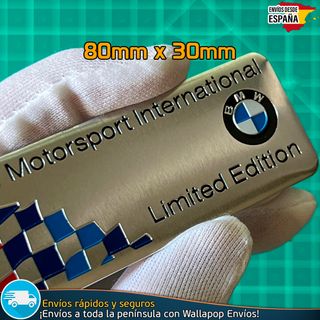 Emblema Logo BMW M International Limited Edition