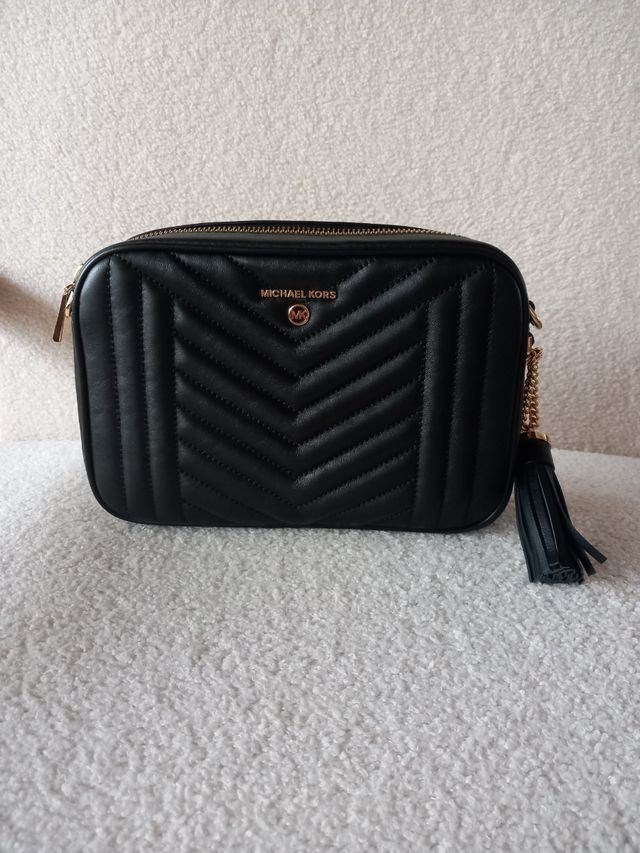 Borsa a tracolla nera Michael Kors