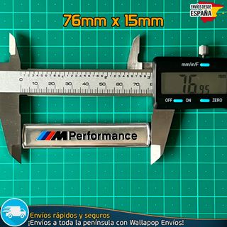 Emblema BMW Insignia Distintivo Logo M Performance