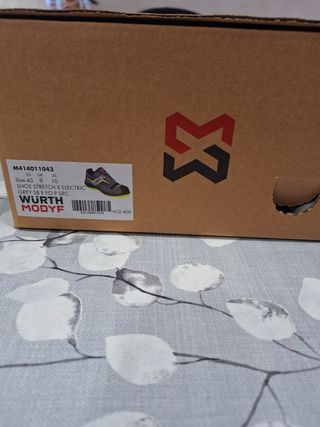 Zapatos seguridad WURTH valor(139€)aquí 80€