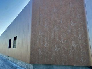 PANEL SANDWICH ACERO CORTEN