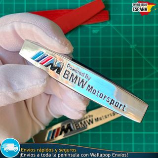 Emblemas Logos Laterales Powered by bmw Motorsport