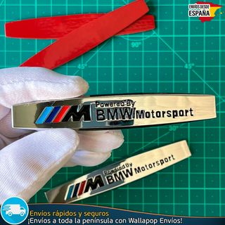 Emblemas Logos Laterales Powered by bmw Motorsport
