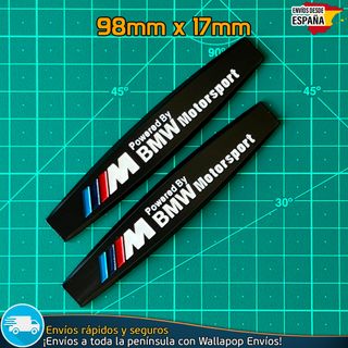 Emblemas Logos Laterales Powered by bmw Motorsport