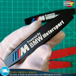 Emblemas Logos Laterales Powered by bmw Motorsport