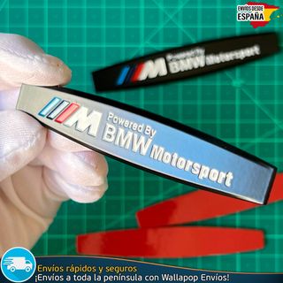 Emblemas Logos Laterales Powered by bmw Motorsport
