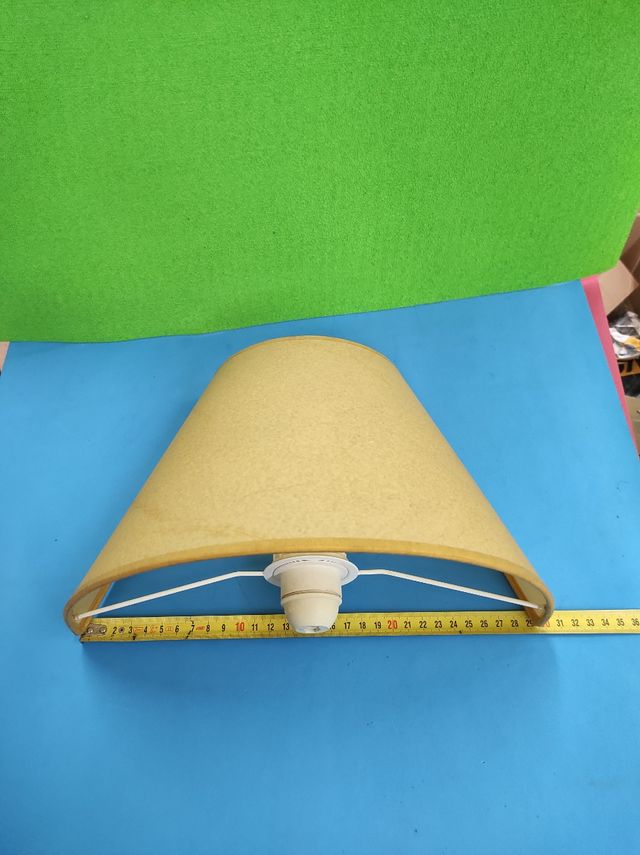 Aplique pared de pergamino