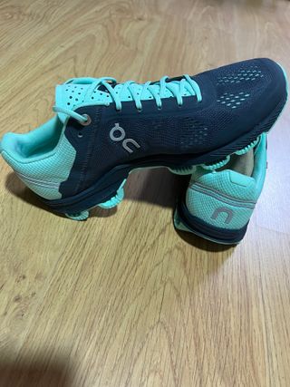 Zapatillas On Cloudflow Azul Mujer