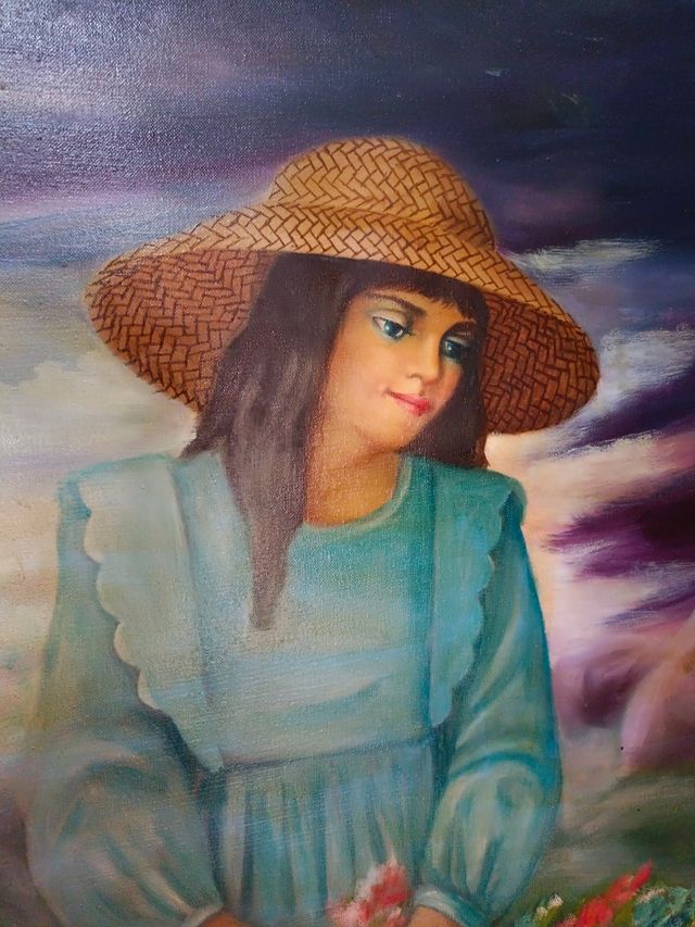 ÓLEO EN LIENZO PASTORA