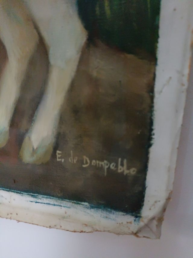 ÓLEO EN LIENZO PASTORA