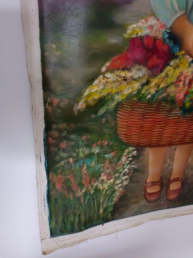 ÓLEO EN LIENZO PASTORA