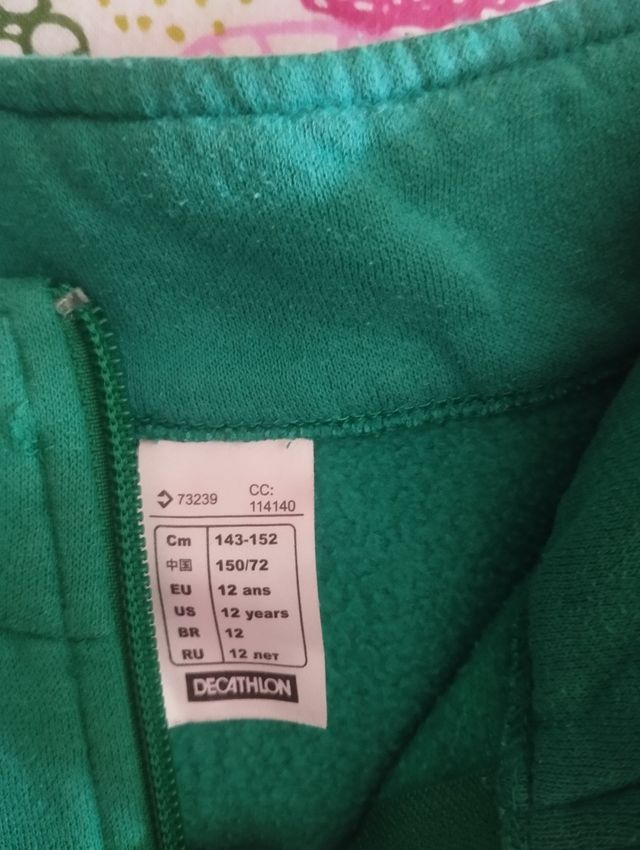 Chándal Decathlon Talla 12-13 años