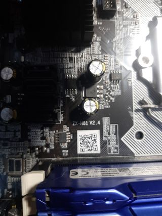 Se vende combo placa ZX-H81 V2.4 + memoria