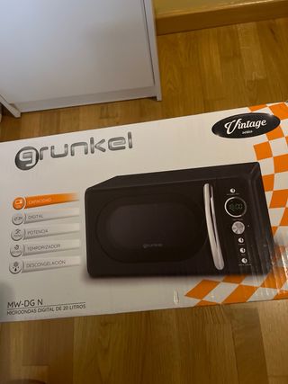 Microondas modelo vintage