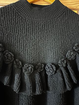 Jersey lana negro