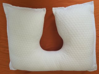 Almohada post cirugía ojos
