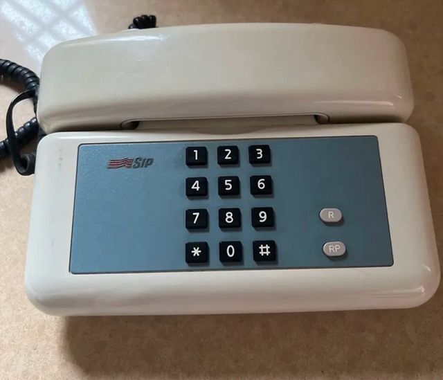 Telefono fisso SIP vintage