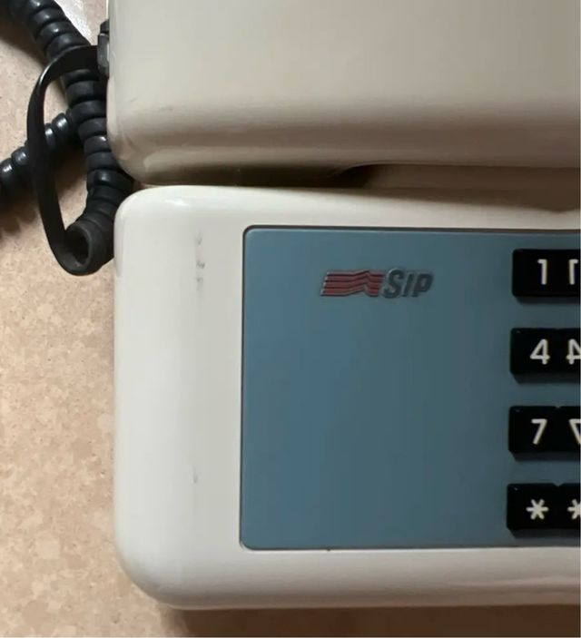 Telefono fisso SIP vintage