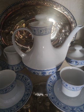 Juego de tazas vintage de porcelana