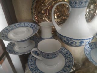 Juego de tazas vintage de porcelana