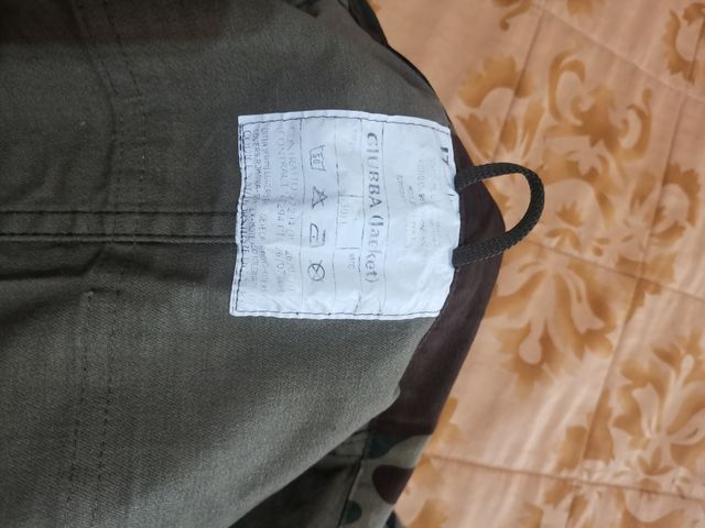 giacca mimetica uomo