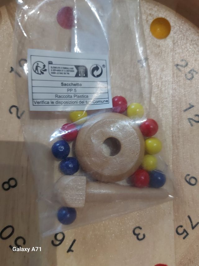 Roulette tirolese gioco da tavolo legno