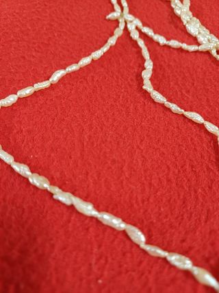 Collana in scaramazze di fiume