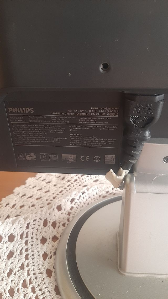 Monitor LCD Philips 15"